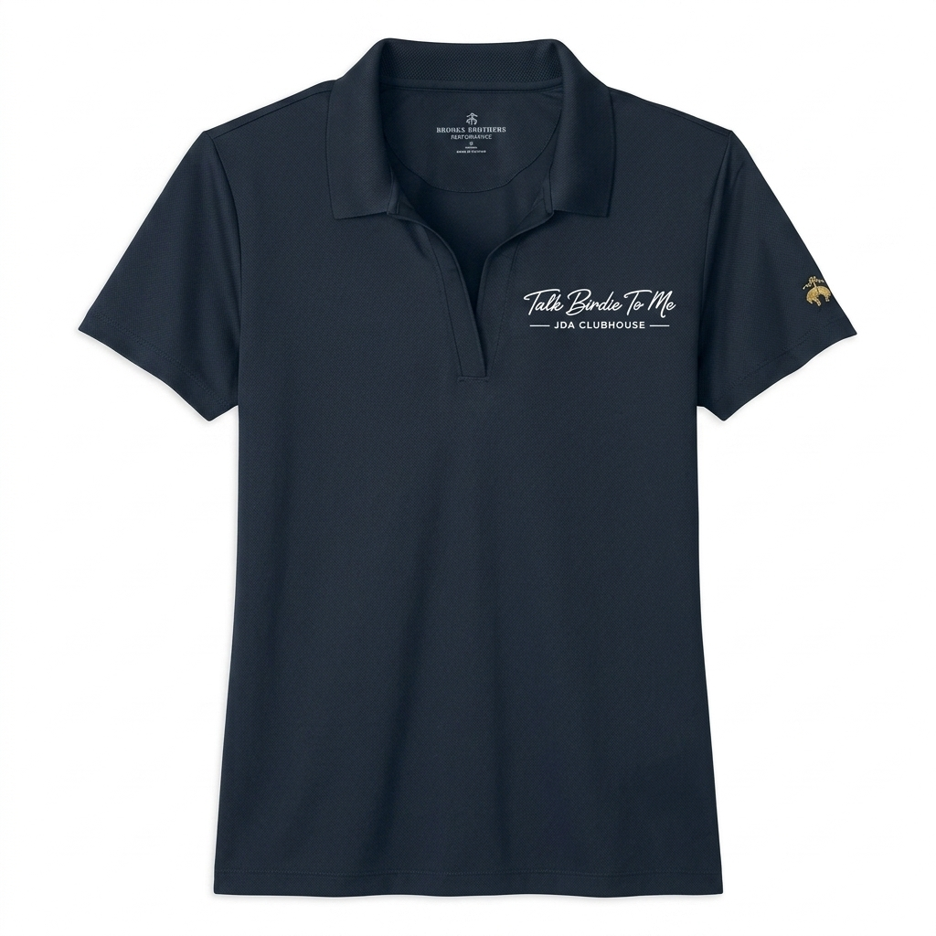 Women's Talk Birdie To Me Performance Polo