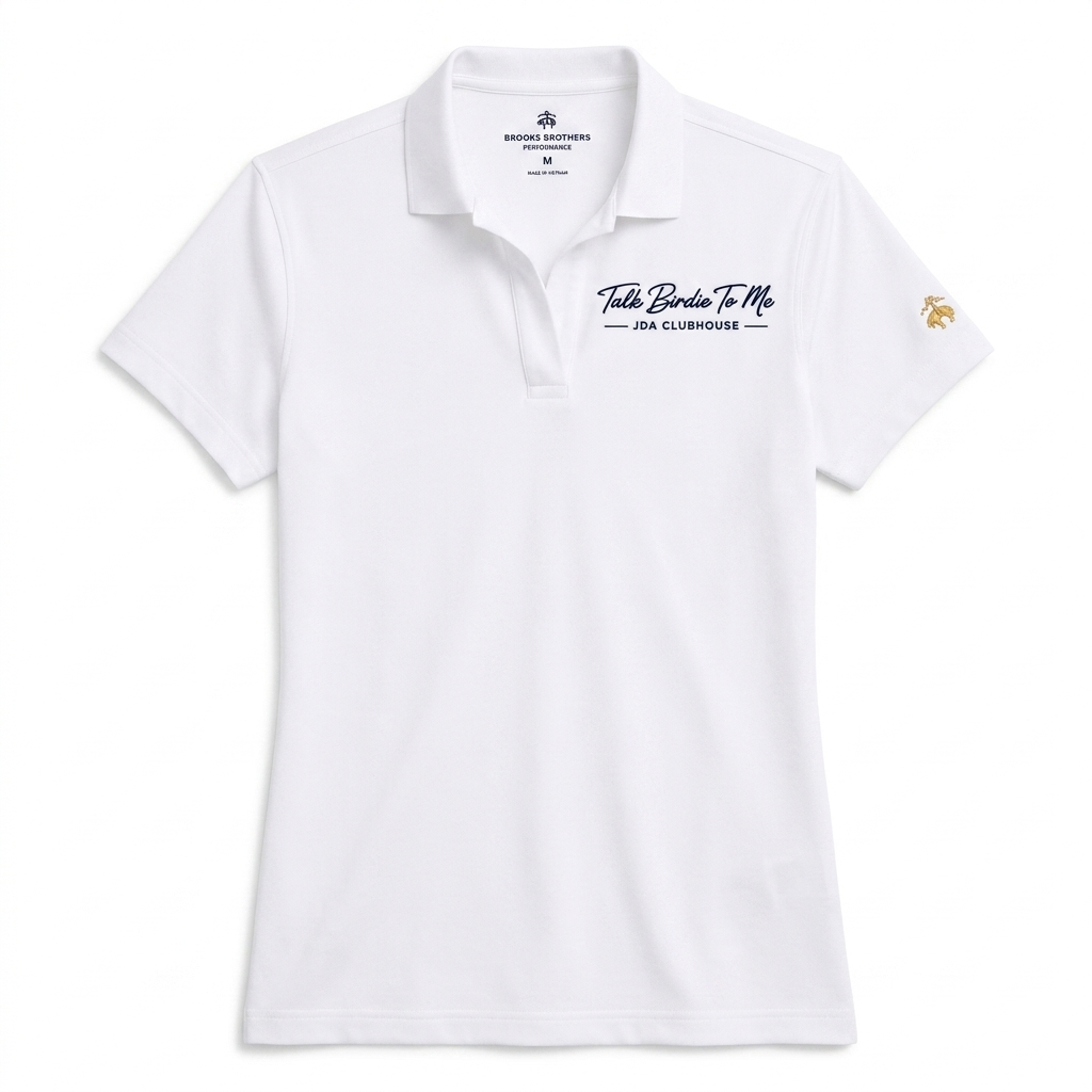 Women's Talk Birdie To Me Performance Polo